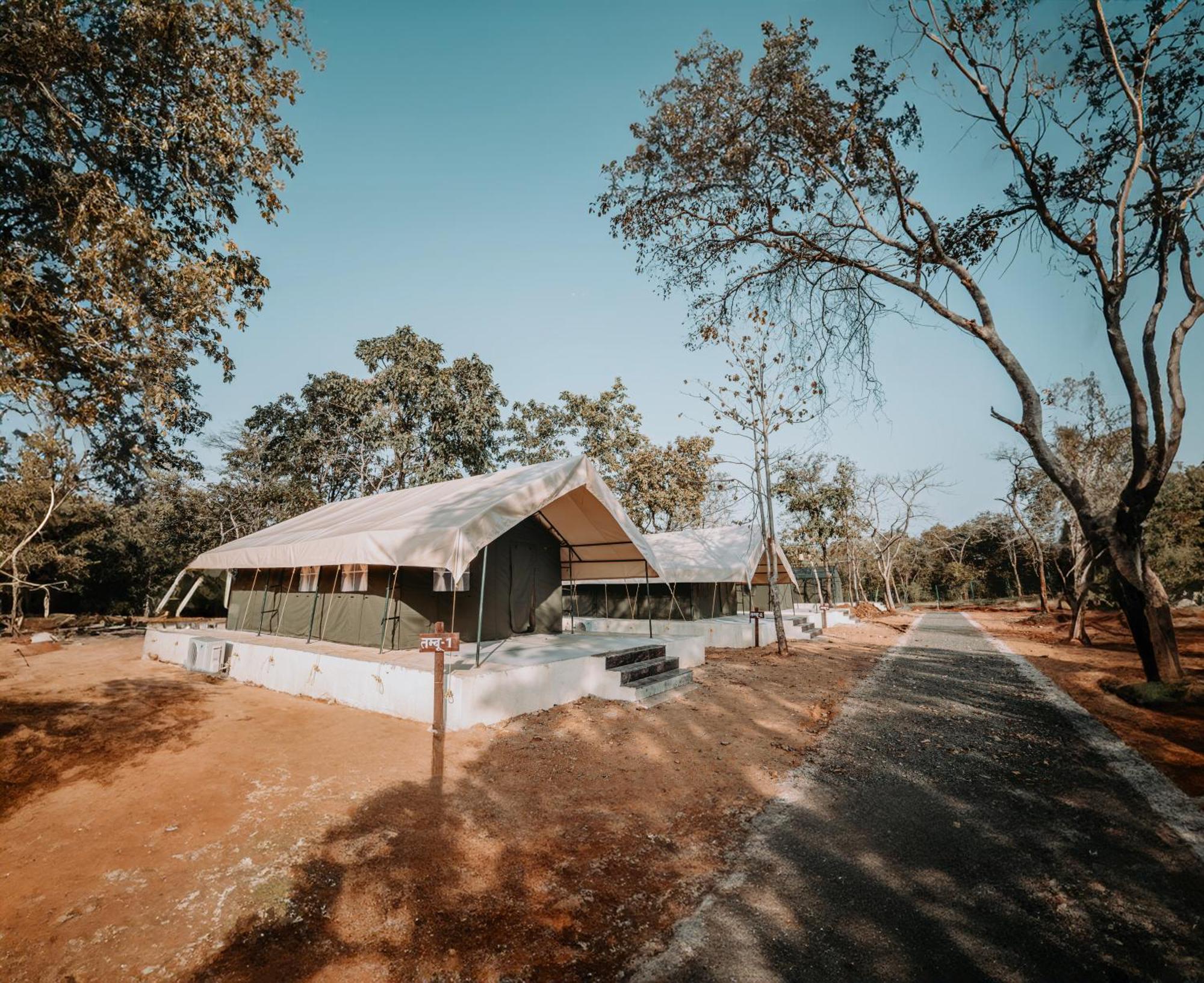 Palash The Jungle Resort Gondia Exterior foto